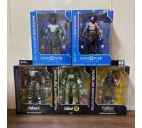 Figuras de Acción Mcfarlane Toys: Kratos/Einherjar Ragnarok/Fallout Joshua Graham New Vegas/T-45/T-60 Paladin Danse, 7 Pulgadas Original Box4