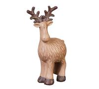 Figuras De Alces - Escultura De | Figura De Criatura De Bosques De Resina, Estatua De Los Alks De Navidad, Decoraciones De Ciervos, Educación Inicial, Estantería De La Mesa De La Habitación Esta