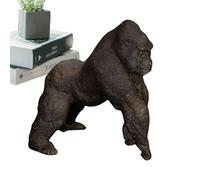 Figuras de animales de la selva - Safari Zoológico Animales Figuras Juguetes - Figuras realistas de animales de la selva, salvajes africanos con león, elefante, juguete educativo para el appre