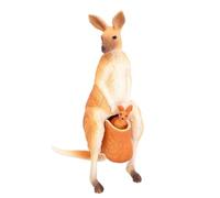 Figuras De Animales Del Bosque - Figuras Realistas De Animales Del Bosque Madre Y Bebé KANGOURôU, Juguetes Canguros, Figuras De Animales Educativos Para Niños, Conjunto De Juguetes KANGOURôU De Anima