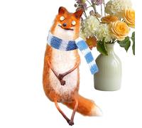 Figuras De Animales - Escultura De Fieltro Hecha A Mano, Ornamento Decorativo De Figura De Mesa Suave | Divertida Pieza De Arte Para Decoración De Escritorio | Escultura Creativa Para Sala De Estar, C