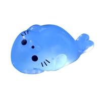 Figuras de animales fosforescentes - juguetes brillantes de resina para juego de escondite divertido | accesorios brillantes para bolsa , mini decoraciones marinas perfectas para regalo de f