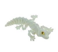 Figuras de animales impresas en 3D - Material PLA - Juguete de lagarto, réplica de mascota articulada - Modelo compacto de reptil móvil con cuerpo plegable, escultura de criatura realista perfecta