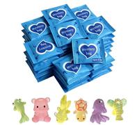 Figuras de animales pequeños | 50 figuras en miniatura de resina brillante, juego de figuras de animales pequeños, para pecera, acuario, jardín, patio, hogar, apartamento, granja, escuela