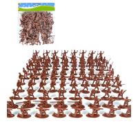 Figuras De Batalla En Miniatura 100 Escenas/Bolsa De Plástico Combate Soldado Hombres Con Diferentes Posturas Para Juegos De Ilusión Creativa Números De Acción Soldado
