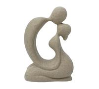 Figuras de boda | Estatua abstracta de resina para pareja | Escultura abstracta decorativa romántica para matrimonio, novia, habitación familiar, dormitorio, mesa, hogar, cumpleaños