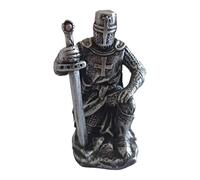 Figuras de caballero genéricas - Soldado de colección de resina para oficina, estatuilla de soldado romano, para oficina, jardín, marco de dirección estudio biblioteca de trabajo casa