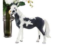 Figuras de caballo para, modelo de caballo, figura de caballo de simulación, figura de caballo creativa para la decoración del hogar, ideal para la educación de niños y niños pequeños