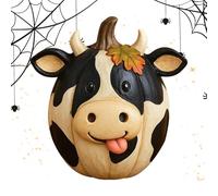 Figuras de calabaza de animales de granja, , pato, oveja, pollo, escultura de calabaza para dormitorio, escultura de resina, arte de decoración para vacaciones, Halloween, mesa, Acción de Gracias