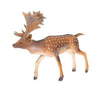 Figuras De Cola Blanca - Auténtica Escultura De Animales Del Bosque, Réplicas De Fauna En Miniatura, Modelo Pintado A Mano | Accesorios De Juego Educativos Creativos Para Proyectos Escolares De