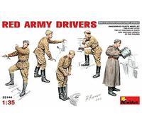 Figuras De Conductores Del Ejército Rojo Kit De Plástico Modelo 1:35 MINIART