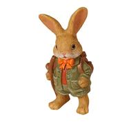 Figuras de conejos en miniatura, conejitos de animales de juguete de paisaje, decoración de jardín, plantas en maceta, decoración de pasteles, decoración de tartas