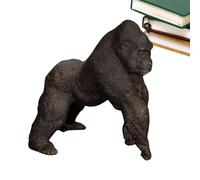 Figuras de criaturas del bosque - Safari Zoológico Animales Juguetes | Figuras realistas de animales de la selva, salvajes africanos con león, elefante, juguete educativo para appren