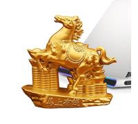 Figuras de - Decoración de interior en oro 2026, de mesa | decorativo para oficina, entrada, oficina, salón, cocina, baño, ventana, voy