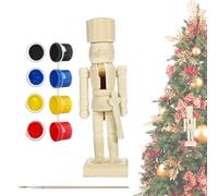 Figuras de decoración de Interiores, Cascanueces de Madera sin,Decoración de Oficina estética Lindo Cascanueces para | Figuras Decorativas Creativas, decoración de habitación estética