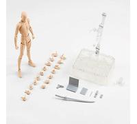 Figuras de dibujo para el modelo de artista maniquí bosquejo móvil mano cuerpo kit de dibujo (hombre)