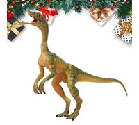 Figuras de Dinosaurios Jurassic - Modelo Compsognathus Realista | Juguete Educativo Coleccionable para Amantes de Dinos Niños, Estatua Animal Carnívoro, Pantalla Ciencia Antigua