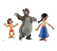 Figuras de Disney Libro de la seva: Mogly,Balou Shanti Figuras No articuladasr,de Personajes de Disney, decoración de Pasteles, decoración de Pascua,. (Libro de la Selva)