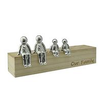 Figuras de escultura de metal combinadas personalizadas para elegir tu propia familia - Personalizadas We Made A