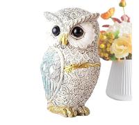 Figuras De - Escultura De Resina Hecho A Mano De 3,54 Pulgadas | Figura De Animales De Arte Moderno | Ornamento De Guardián De Estantería Boho | Estatua De Pájaro Pequeño | Sala De Habitación Oficina