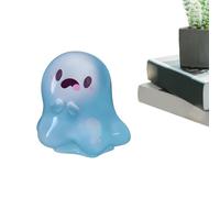 Figuras de fantasmas genéricas de Halloween - Resin Glow in The Dark Miniatures | Ghost Statue Spooky Halloween Decor with Props, Desks, Bedrooms | Hālloween Mini Ghośt Figurines for Living Room