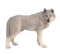 Figuras De Lobo De Juguete: Figura Detallada De Lobo De Un Solo Animal, Juguete De Aprendizaje De Animales Salvajes Para Juegos De Rol | Decoración De Regalo De Cumpleaños Ideal Para Niños En Edad