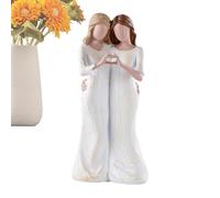 Figuras de madre e hija, estatuas abrazando a madre e hija | Expresa relaciones amorosas entre madre e hija