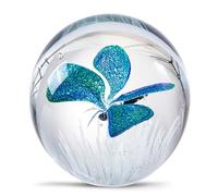 Figuras de mariposa de vidrio soplado a mano para regalo de cumpleaños (mariposa)