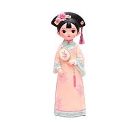 Figuras de Mesa Palace Museum Doll, Palace Style Hanfu, Girl Decoration, Gifts to Girlfriend and Best Friend, regalo hecho a mano de estilo chino Decoraciones de Mesa ( Color : A , Size : L(Height 17.