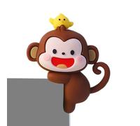 Figuras de monitor de ordenador lindas - Figura decorativa de coche central para control de pantalla | Monkey Car Center Console Navigator Screens Computer Screen Decoration