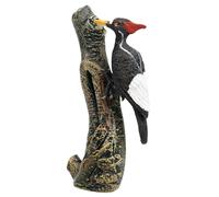 Figuras de pájaros 4x2x1 Juguetes de Animales de pájaros carpinteros Negros realistas Conjunto de Proyecto de Ciencias y Cake Topper, Modelos de plástico Animal Toys Educational Bird Toys para niños