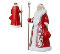 Figuras De Papá Noel Para Navidad - Figura Decorativa De 4,72 X 3,94 Pulgadas, Mesa Papá Noel Rojo Tradicional | Estatuas De Mesa De Resina | Encantadore Pap NoelPara Sala De Estar, Escritorio, Estudi