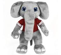 Figuras de peluche de la mascota Al The Elephant de 25 cm de Bleacher Creatures Alabama Crimson Tide