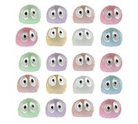 Figuras de polvo de bola para exteriores, decoración encantadora que aportan un brillo único a tu terraza, patio, miniaturas duraderas y resistentes a la decoloración, material de resina duradero