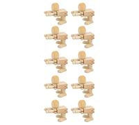 Figuras de Robots de Madera para Manualidades de Pintura de Bricolaje Junta Flexible para Niños y Artistas Juguete de Escritorio para Decoración del Hogar 10 Piezas Cereza China 4.3x2.6x1.6in