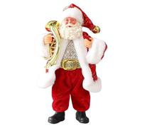 Figuras de Santa Claus: Estatua de Figuras de Navidad de 7 Pulgadas, Estatua de Santa Instrumentos | Santas Claus Encantado para la Mesa de la Ventana del Estante de árboles de la Ventana del