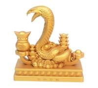 Figuras de serpiente china, escultura de serpiente 2025, adornos del año de la serpiente, estatua de serpiente Feng Shui, figura de riqueza de serpiente, adornos de mesa de serpiente, decoración del