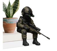Figuras De Soldado | Decoración Coleccionable Impresa en 3D | Estatua De Fuerzas Especiales Armadas - Para Hogar, Oficina, Estantería, Torre, Sala Gaming, Chicos, Hombres, Aficionados, Veteranos