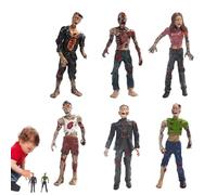 Figuras de soldados - Juego de coleccionista de 6 piezas | Mini figuras de acción seguras, soldados de juguete educativos para niños, mejora de habilidades, material resistente, juego imaginativo