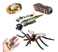 Figuras Del Ciclo De Vida Animal - Figura Del Ciclo De Crecimiento De Rana Simulada | Figuras De Animales Realistas Para Esculturas De Mariposas, Tortugas, Hormigas Obreras, Ranas Y mosquitoss.