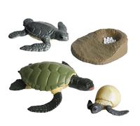 Figuras Del Ciclo De Vida Animal - Figura Del Ciclo De Crecimiento De Rana Simulada | Figuras De Animales Realistas Para Esculturas De Mariposas, Tortugas, Hormigas Obreras, Ranas Y mosquitoss.