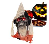 Figuras genéricas esqueletos Halloween ojos brillantes | Afortunado Ideal para todos tus suministros de Halloween, accesorios para fiestas, decoraciones navideñas