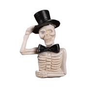 Figuras góticas de Halloween - Esculturas espeluznantes de Resina, estatuas de Mesa espeluznantes | de Estilo de Terror Realista con Tallado Fino, decoración Interior y Exterior para estantería