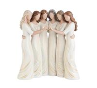 Figuras hermanas | Adorno de resina para escritorio y escritorio como decoración artística - Escultura para cumpleaños, Acción de Gracias y entre hermanas | Para familia, amigos, niñas, madre y