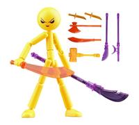 Figuras Móviles - PVC Articuladas 14cm | Decoración De Mesa De Juguetes Modelo Flexible | Juego De Figuras De Acción De Animación Stop Motion Para Adolescentes, Adultos, Niños, Vitrina, Mesita De Noch
