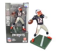 Figuras NFL Importadas Dragon Exclusivo NFL Tom Brady (New England Patriots) Figura de 6"" (ID34961)