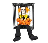 Figuras ornamentales fantasmas embrujadas - Conjunto de brillo oscuro, pantalla fantasma rastrero, suspensión espectral extraña, decoración flotante espeluznante | Pieza central de eventos de terror