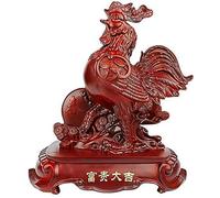 Figuras para la decoración de Las esculturas de la Estatua Adornos Feng Shui decoración estatuas Chinas del Zodiaco Resina Guardian Mejor inauguración de la casa felicitación, para el hogar y la