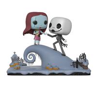 Funko Pop! Disney The Nightmare Before Christmas - Jack Skellington & Sally | Merchandising Oficial - Figura de Vinilo Coleccionable para Decoración - Regalo Friki de Cumpleaños