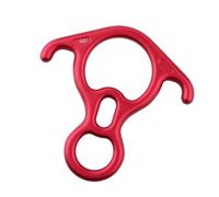 Figuras resistentes a la corrosión, 8 descensos para rapel y operaciones, construcción, aleación de aluminio, ocho descendientes, dispositivo de rapel, escalada en roca, multiusos, ligero, equipo de